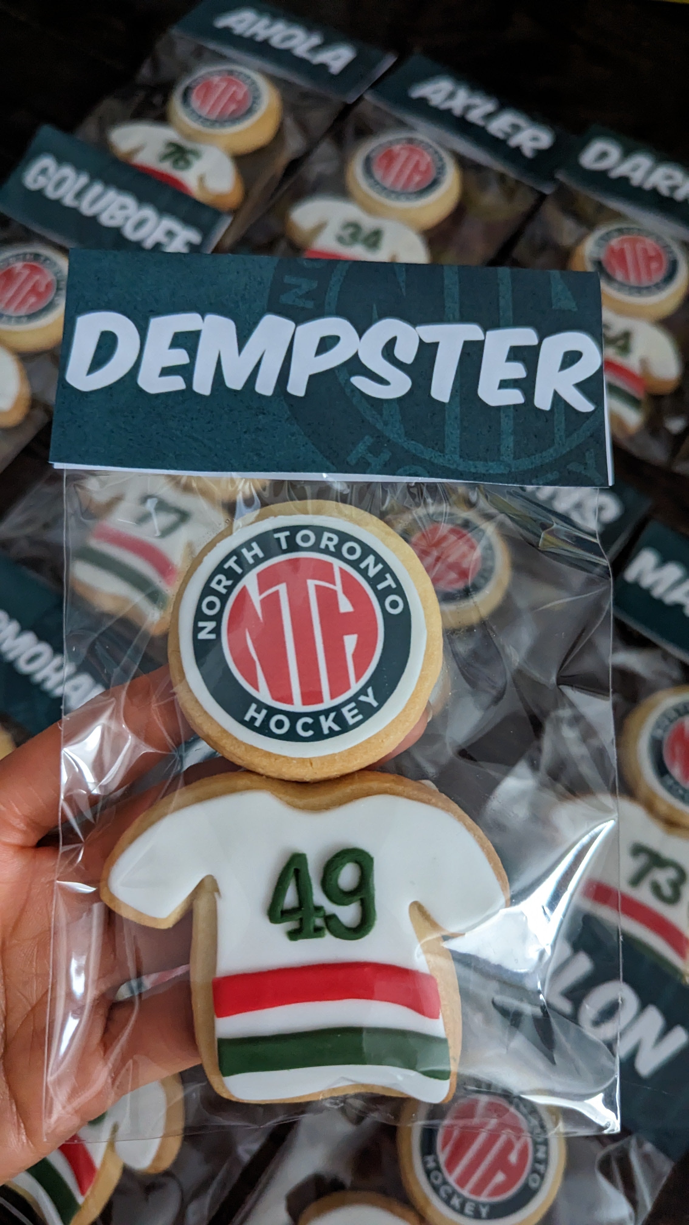 Team Cookie Favours